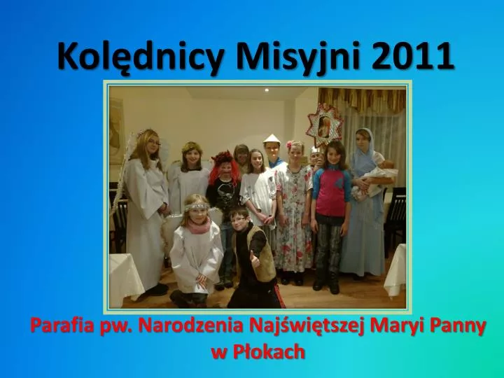 kol dnicy misyjni 2011