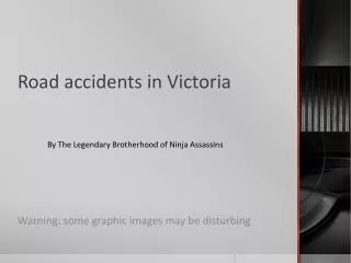 Road accidents in Victoria