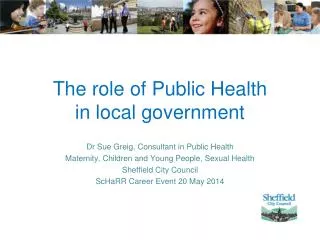 The role of Public Health in local government