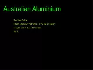 Australian Aluminium