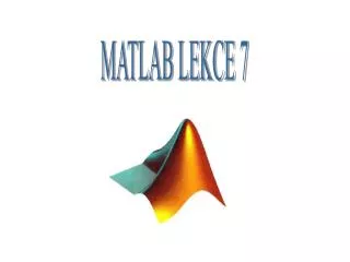 MATLAB LEKCE 7