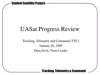UASat Progress Review