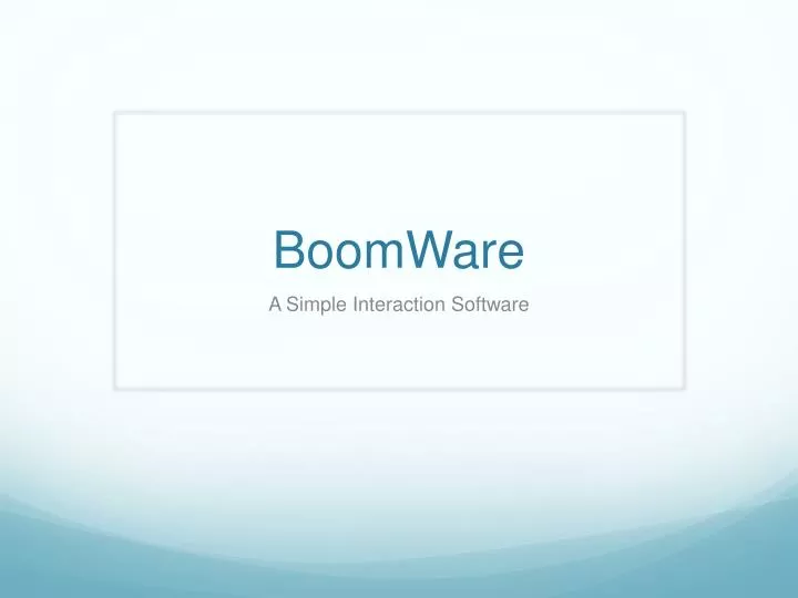 boomware
