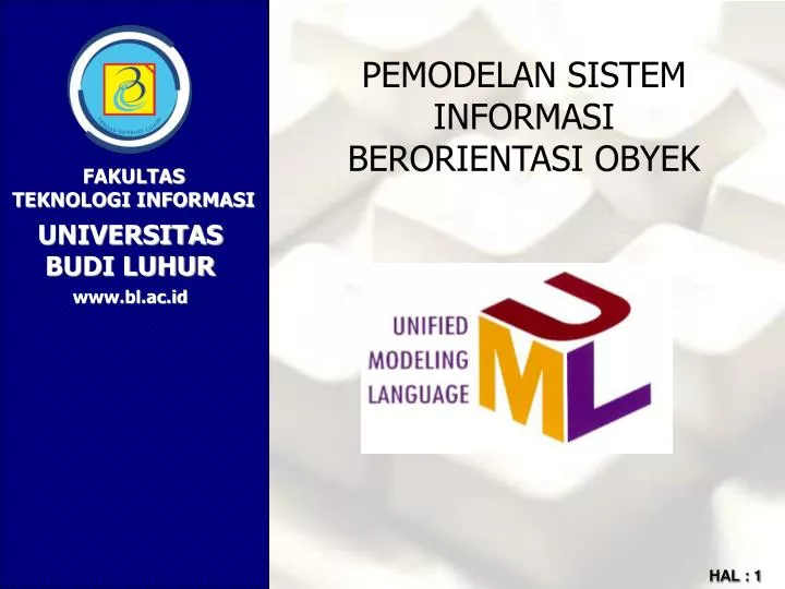 pemodelan sistem informasi berorientasi obyek