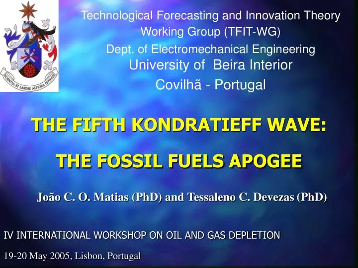 the fifth kondratieff wave the fossil fuels apogee