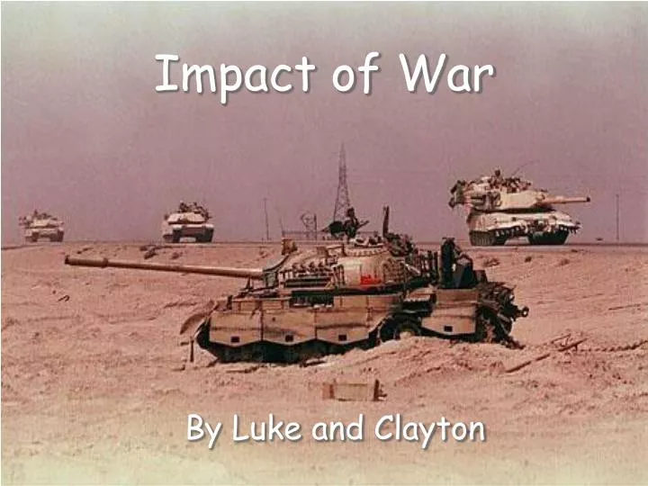 impact of war