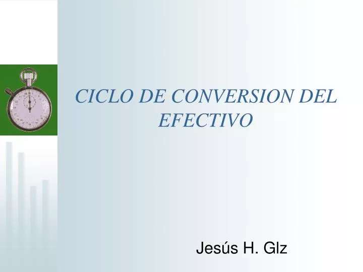 ciclo de conversion del efectivo