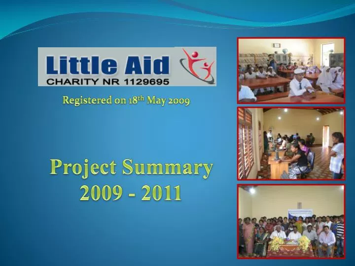 project summary 2009 2011