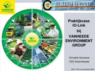 praktijkcase io link bij vanheede environment group
