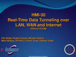 HMI-30 Real-Time Data Tunneling over LAN, WAN and Internet (Without DCOM)