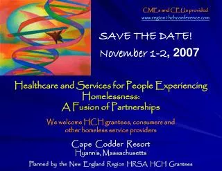 Healthcare and Services for People Experiencing Homelessness: A Fusion of Partnerships