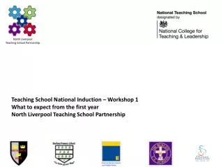 Teaching School National Induction – Workshop 1 What to expect from the first year
