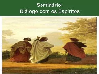 semin rio di logo com os esp ritos