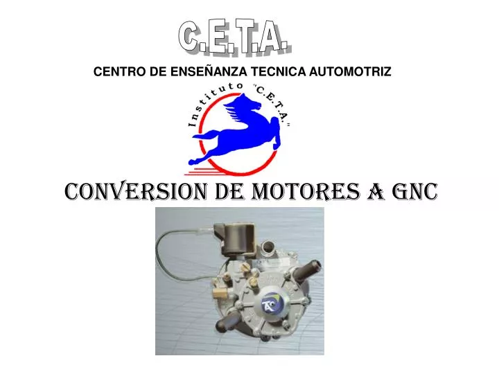 conversion de motores a gnc