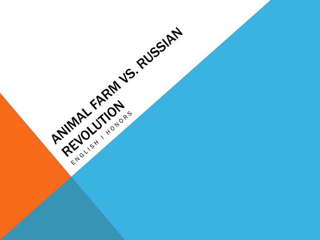 PPT - Animal Farm vs. Russian Revolution PowerPoint Presentation, free ...