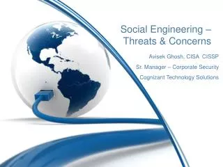 Social Engineering – Threats &amp; Concerns