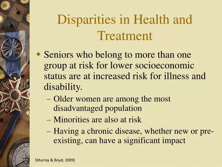 disparities in health and treatment