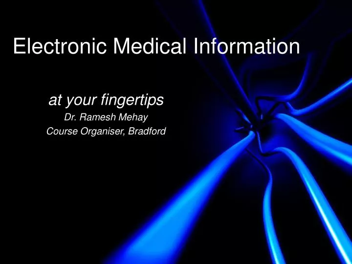 electronic medical information