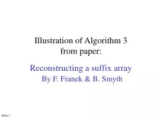 Illustration of Algorithm 3 from paper: