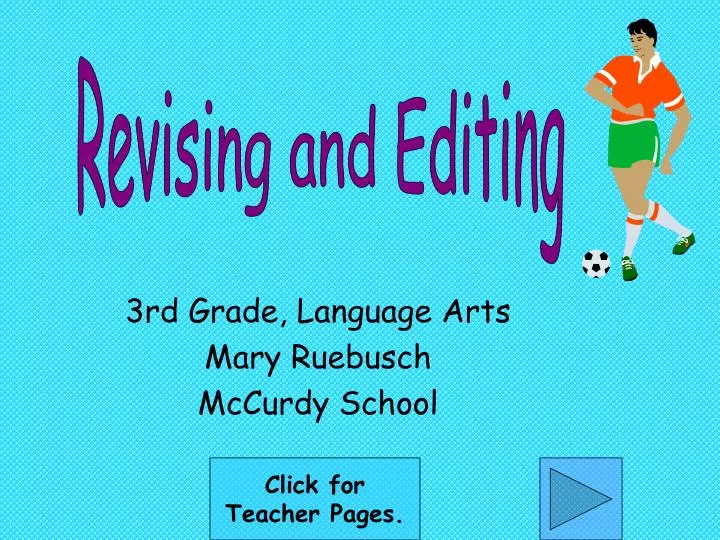 3rd grade language arts mary ruebusch mccurdy school
