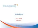 HeD Pilot - slide 1