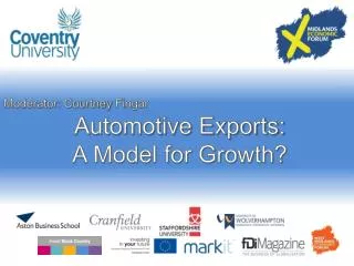 Automotive Exports: A Model for Growth?