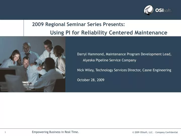 2009 regional seminar series presents
