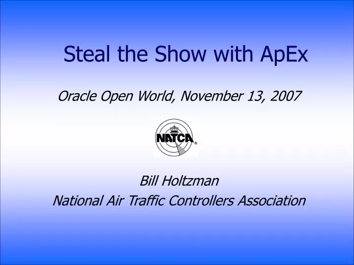 steal the show with apex