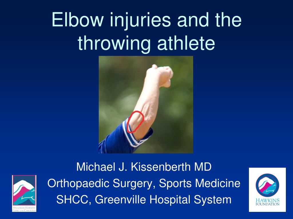 PPT - Elbow injuries and the throwing athlete PowerPoint Presentation ...