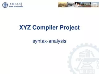 XYZ Compiler Project