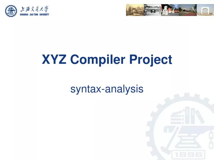 xyz compiler project