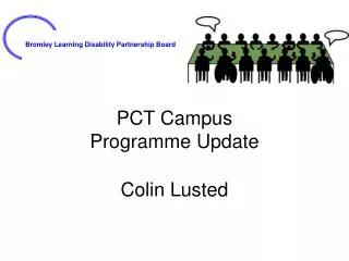 PCT Campus Programme Update