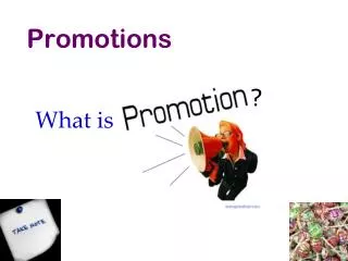 Promotions