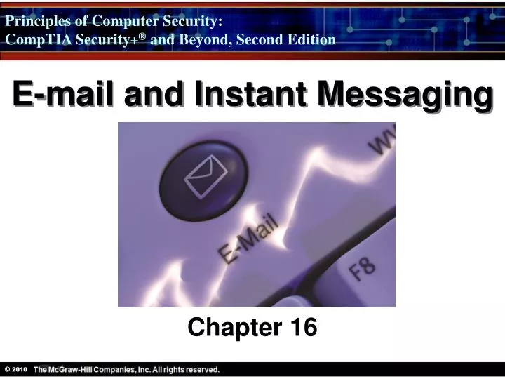 e mail and instant messaging