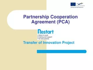 Partnership Cooperation Agreement (PCA)