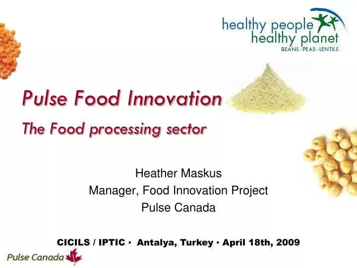 pulse food innovation the food processing sector