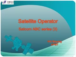 Satellite Operator Satcom ABC series (3)