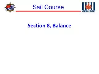 Section 8, Balance
