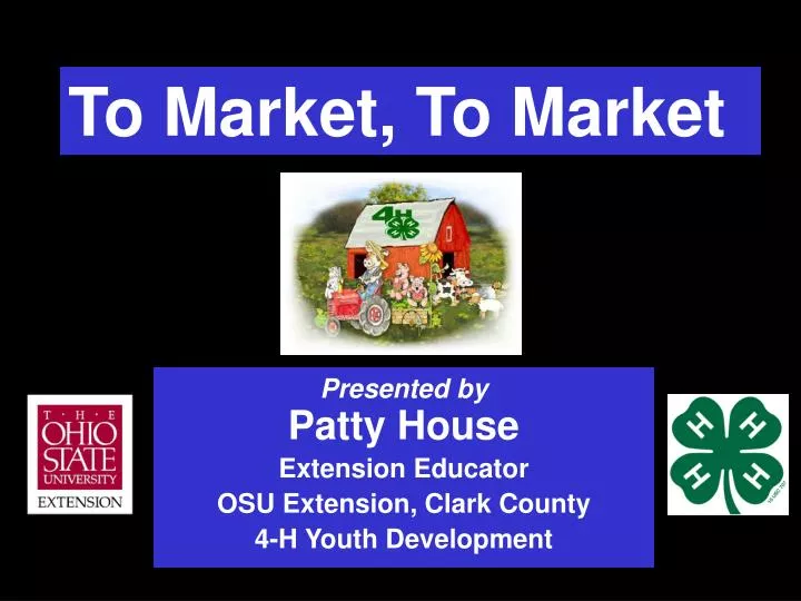presented by patty house extension educator osu extension clark county 4 h youth development