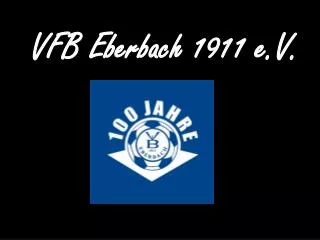 VFB Eberbach 1911 e.V.