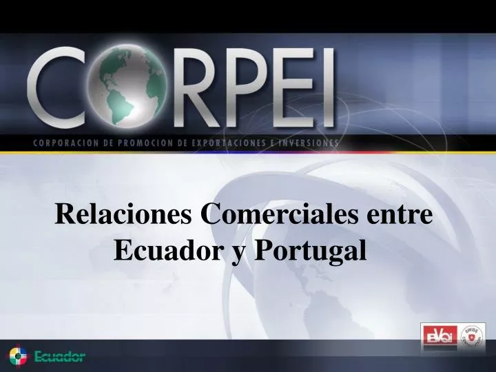 relaciones comerciales entre ecuador y portugal