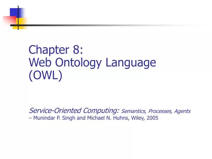 chapter 8 web ontology language owl