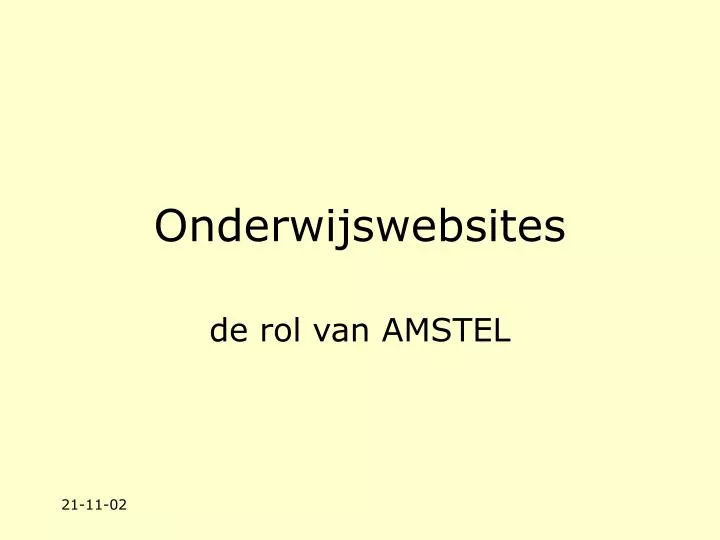 onderwijswebsites