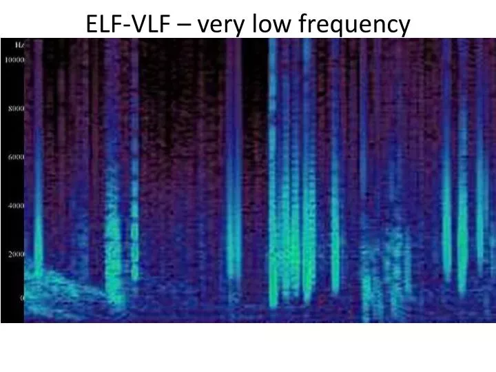 elf vlf very low frequency