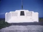 U.S. Memorial to those who fought on Iwo in 1945 c./1956