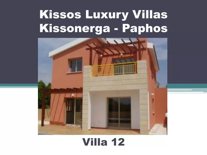 kissos luxury villas kissonerga paphos