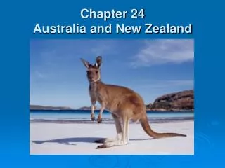 Chapter 24 Australia and New Zealand