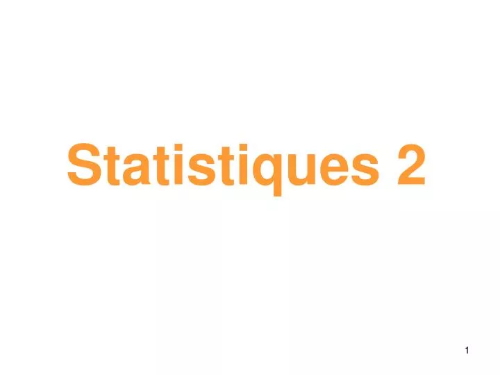 statistiques 2