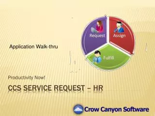 CCS Service Request – HR