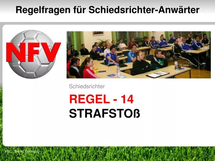 regel 14 strafsto